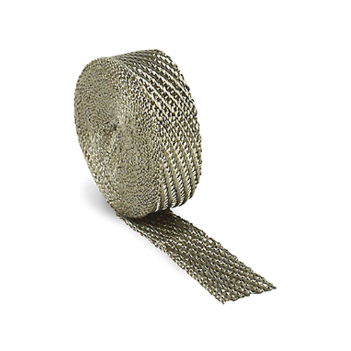 Exhaust Wrap - 1in x 15ft - Titanium - Récréashop