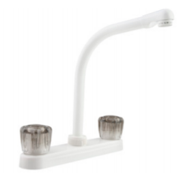 VR HIGH KITCHEN FAUCET - BISQUE - Récréashop