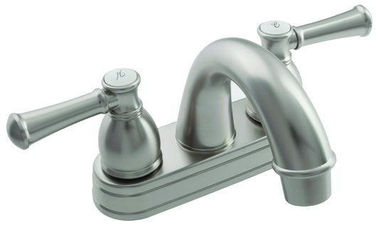 ROBINET LAVABO NICKEL SATIN - Récréashop