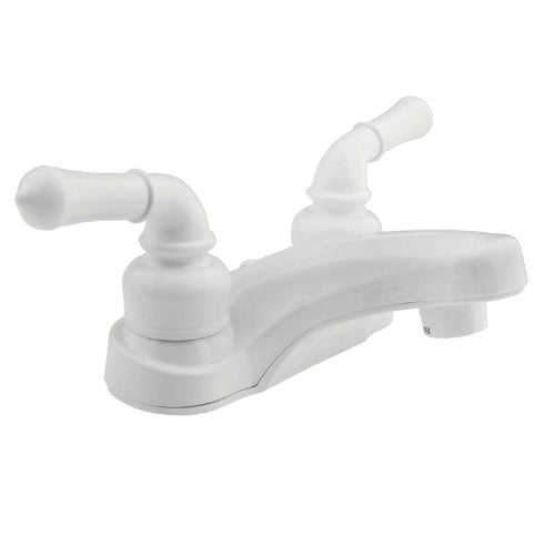 ROBINET LAVABO BLANC - Récréashop