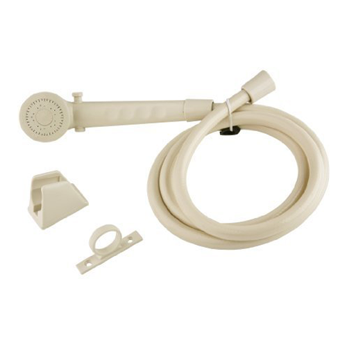 BISQUE SHOWER HEAD & HOSE - Récréashop