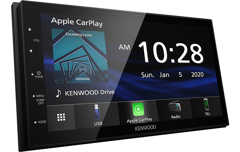 Kenwood Récepteur Multimédia 2-DIN 6.8'' (sans CD) - Récréashop