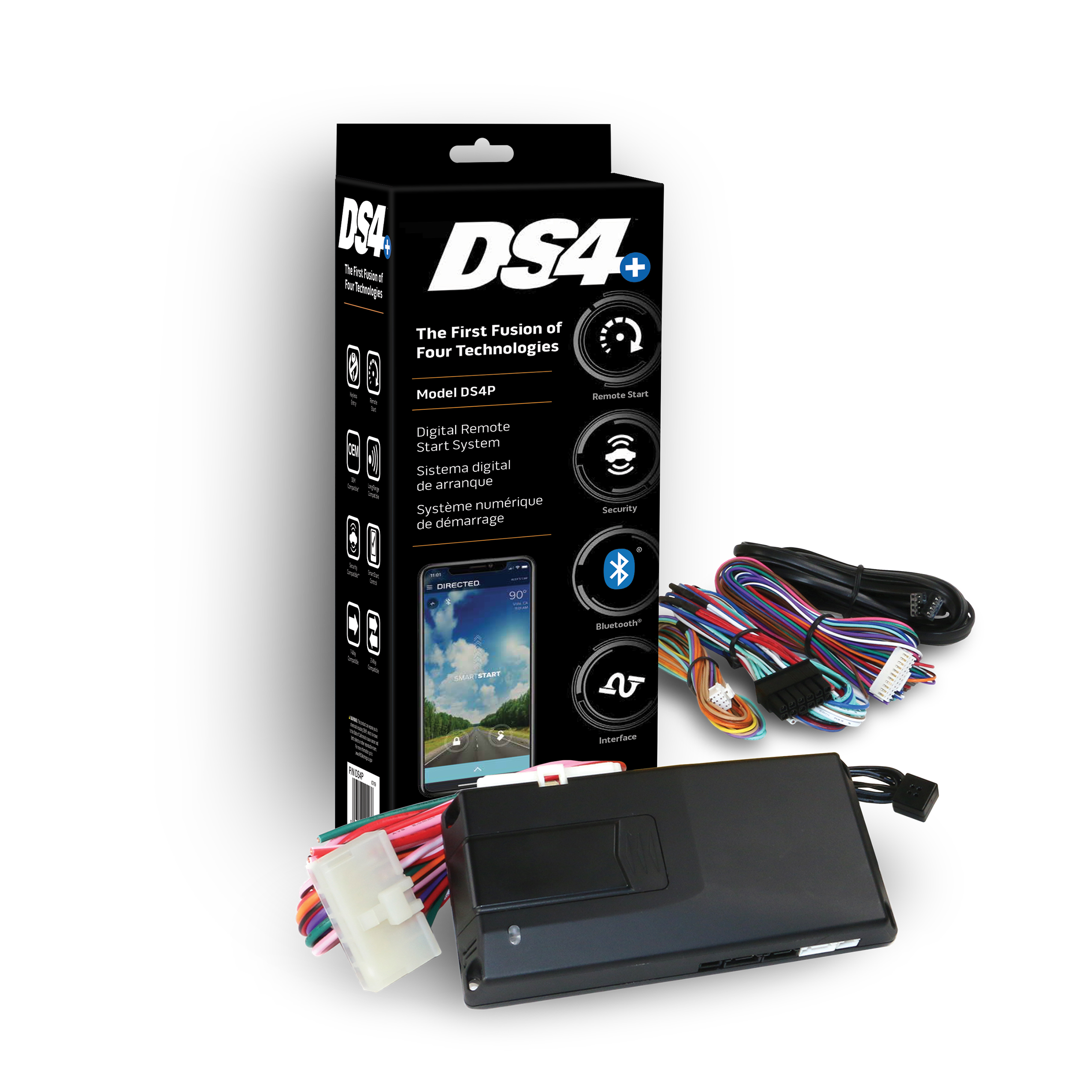 AUTOSTART DS4+, MODULE AV/ HARNAIS + CAPTEUR TEMPERATURE - Récréashop