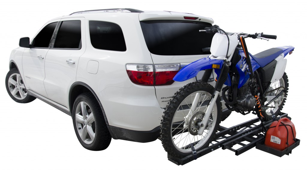 SUPPORT A MOTO DE 500LBS AVEC SUPPORT RÉSERVOIR ESSENCE - Récréashop