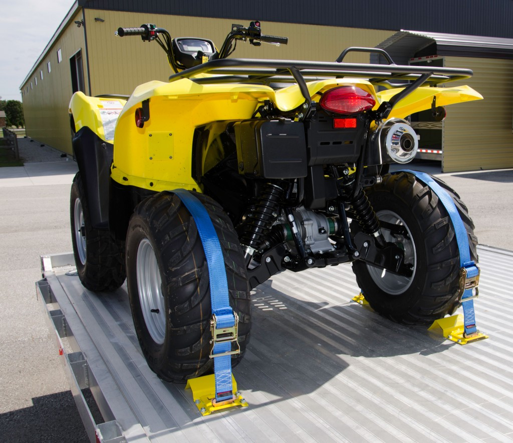 KIT E-TRACK - SANGLE 2" X 6" 4500 LBS & CALE DE ROUE 4" - Récréashop