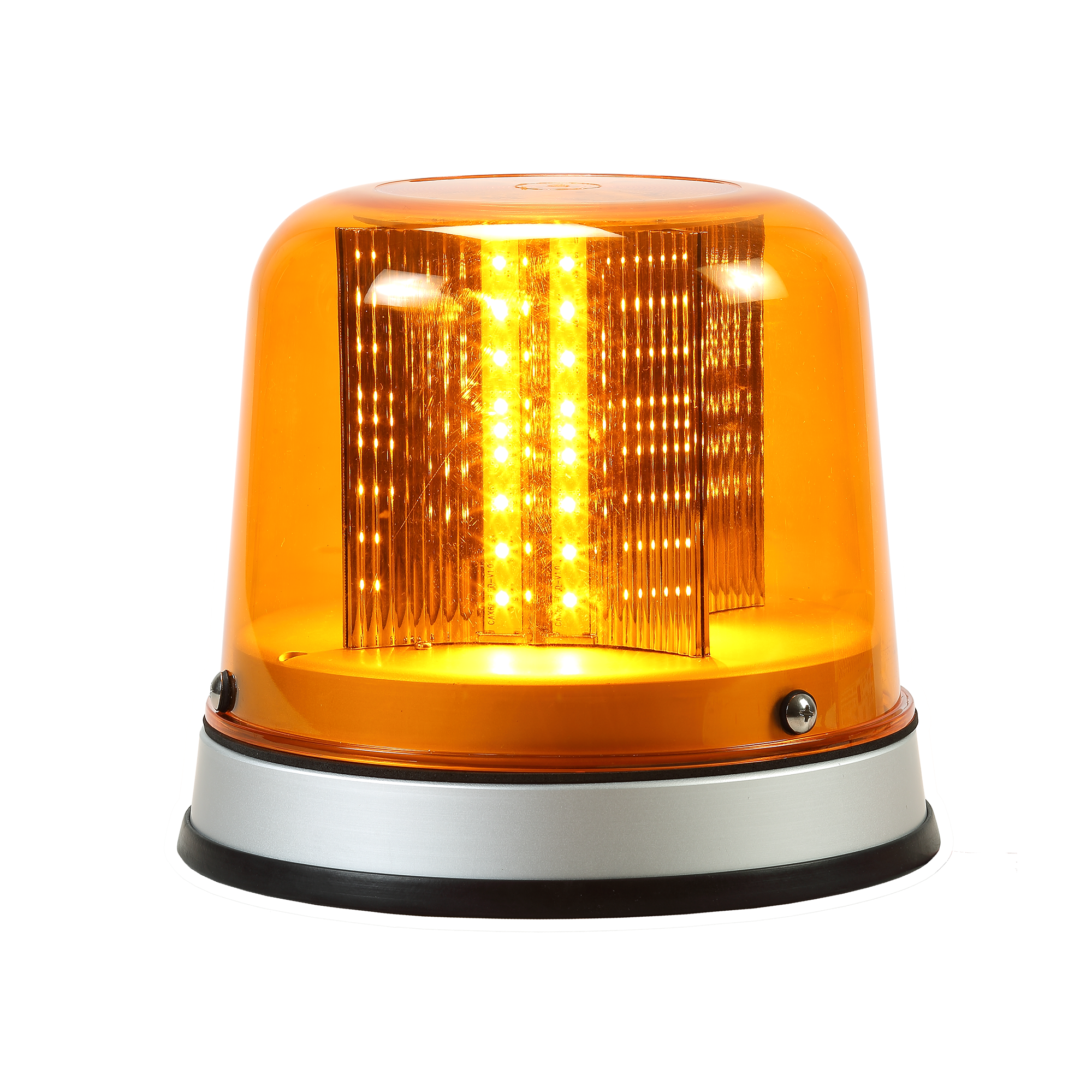8" GYROPHARE DEL HD - 6 MODELE DE FLASH - AMBRE - Récréashop