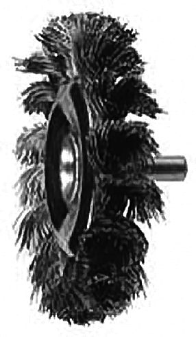 3" BROSSE KNOT .014 ACIER - Récréashop