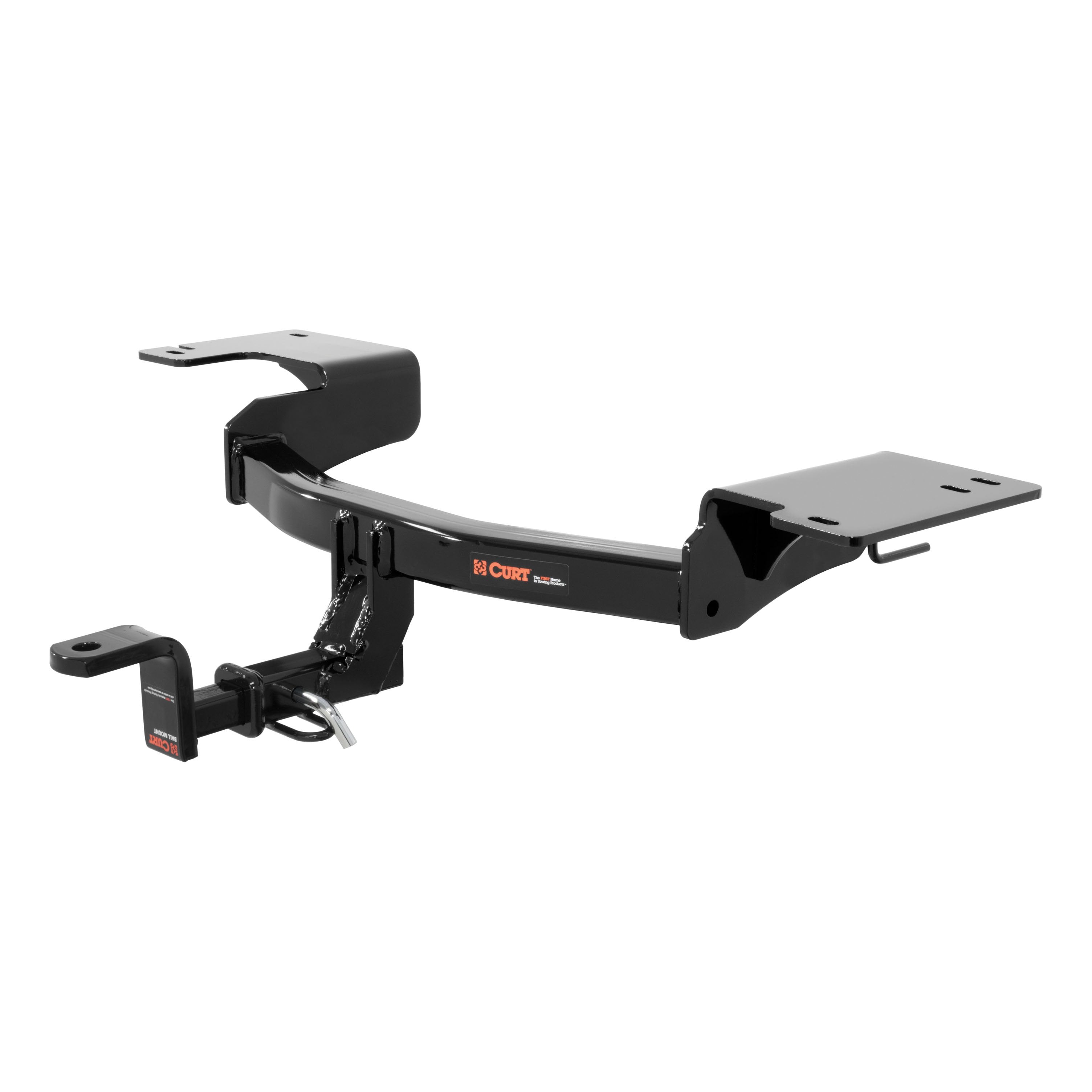 Class 1 Trailer Hitch, 1-1/4" Ball Mount, Fiat 500 - Récréashop