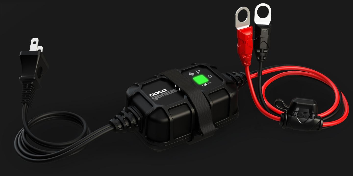 CHARGEUR DE BATTERIE 2A-CONNEXION DIRECTE - Récréashop