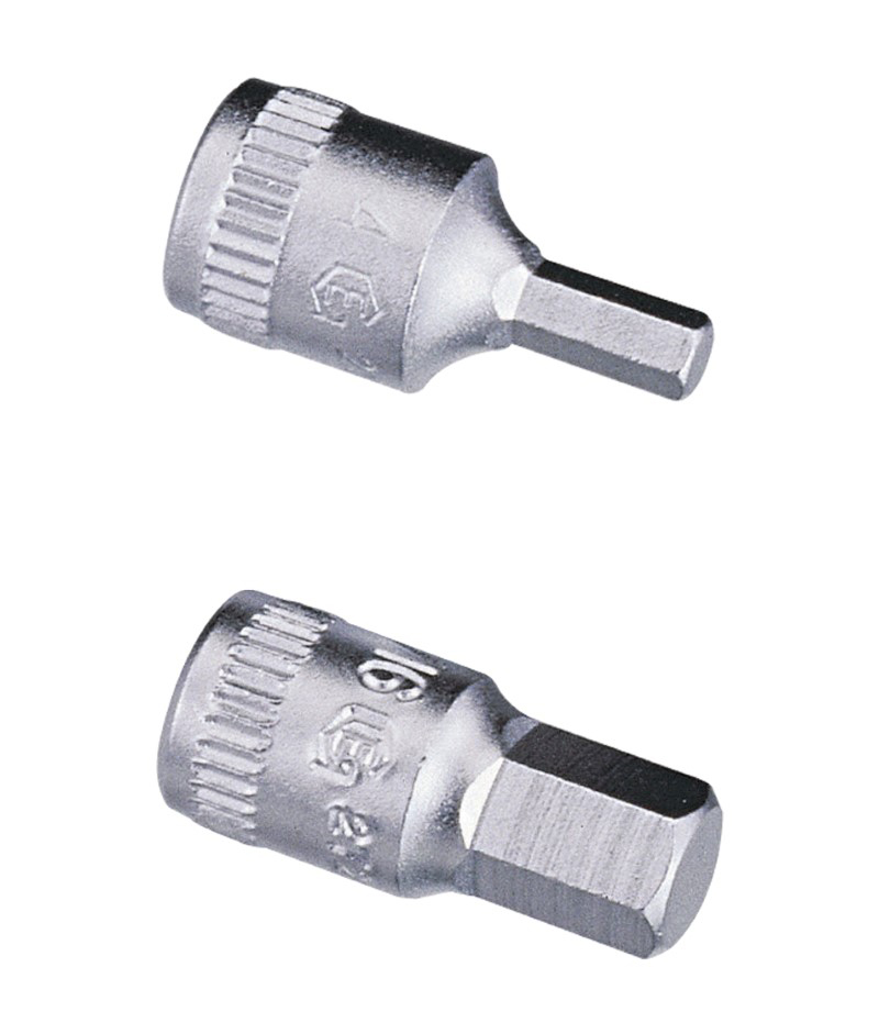 CHROME HEX SOCKET 1/4 DR x 3 - Récréashop