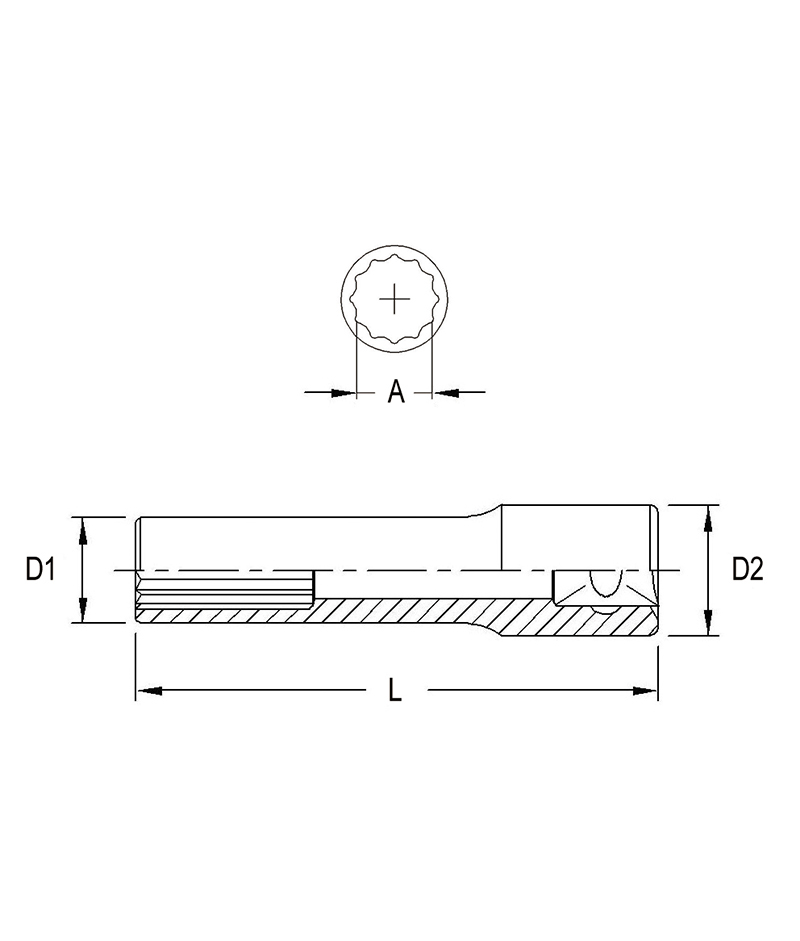 1/4" (12PT) SOCKET - Récréashop