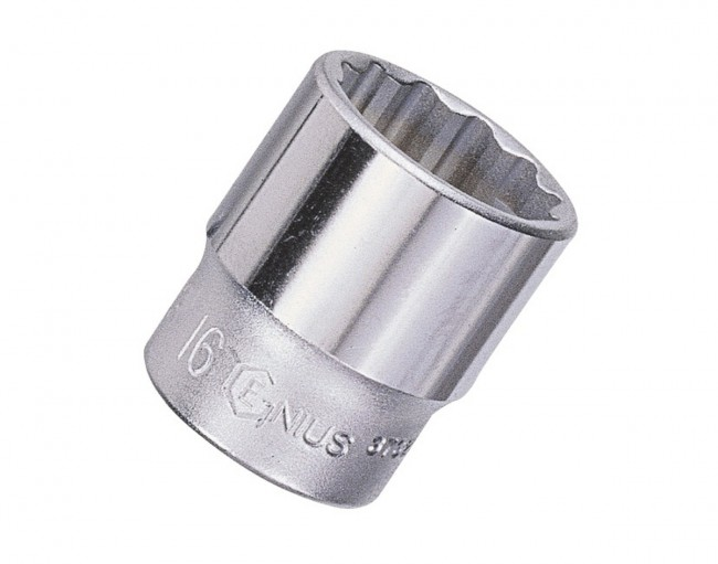 DOUILLE 12PT.CHROMEE 3/8DRx13 - Récréashop