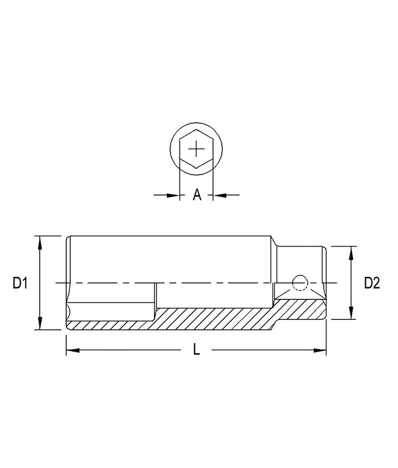 1/2DR.DOUIL.PERC.PROF. 1-1/16 - Récréashop