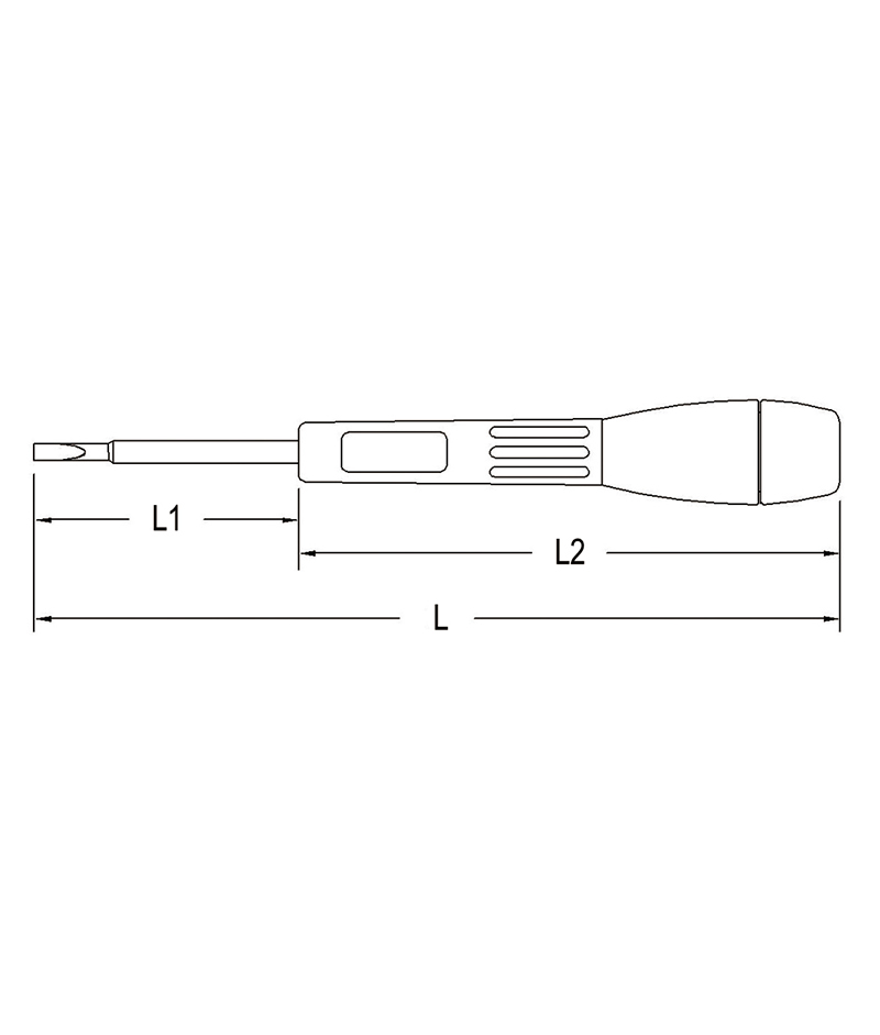 MICRO-TECH 0.5X3.0MM SCREWDRIVER - Récréashop
