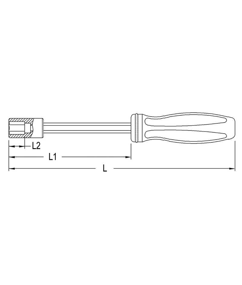 TOURNE-ECROU HEX 3/8 SAE - Récréashop