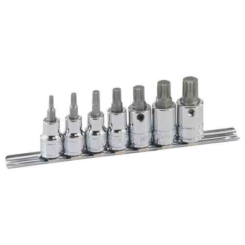 14 Embouts Sur Douille Carré 1/4