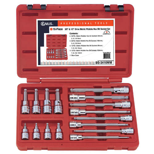 16PCS  ENS.DOUIL.WOBBLE 1/2DR - Récréashop
