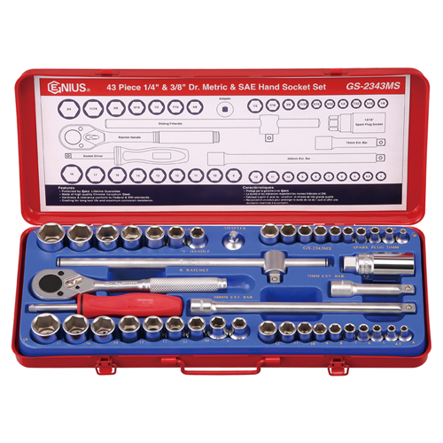 DOUILLE CHROME COURTE 1/4" ET 3/8" SAE - Récréashop