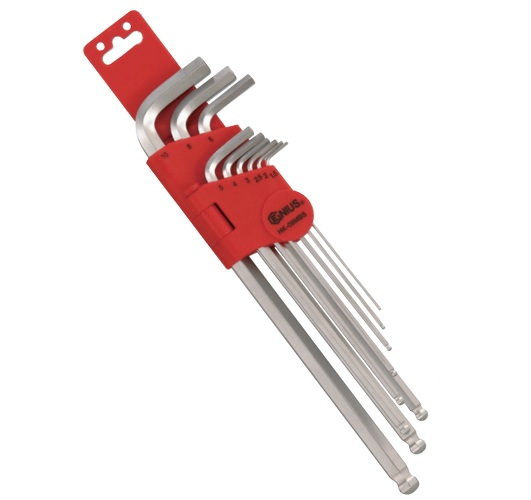 ENS.9PC L SHAPE METRIC WRENCH - Récréashop