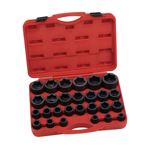 ENSEMBLE DE DOUILLES A PERCUSSION 3/4" METRIQUE 27 PIECES - Récréashop