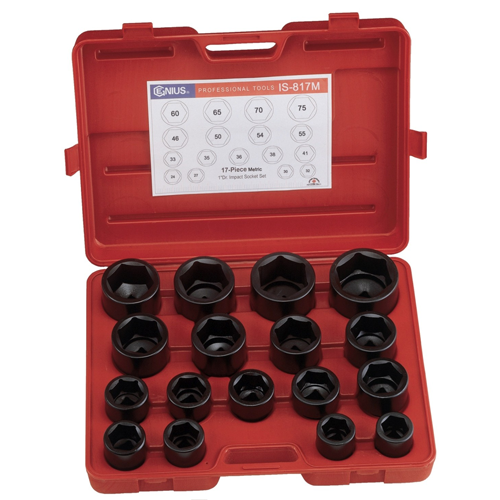 DOUILLES  PERC. 1DR MET 17PCS - Récréashop