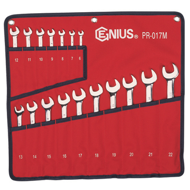 6MM-22MM 17-Piece Combination Wrench Set - Récréashop