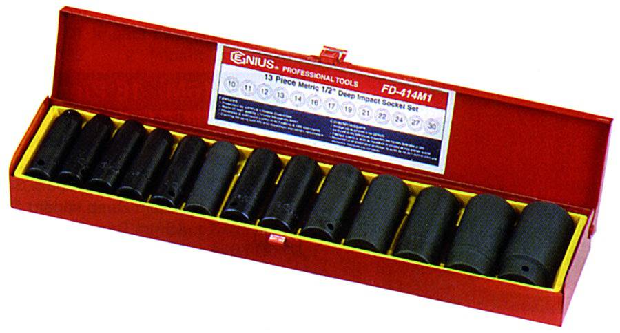 ENS.DE DOUILLES A PERCUSSION PROFONDE 13 PIECES - Récréashop