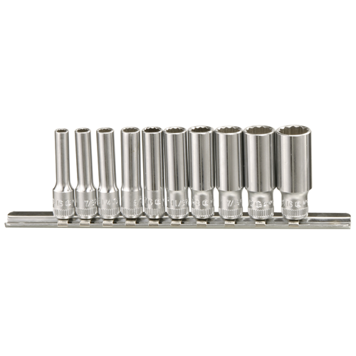 ENS.DOUILLES 1/4"DR 10 PC - Récréashop