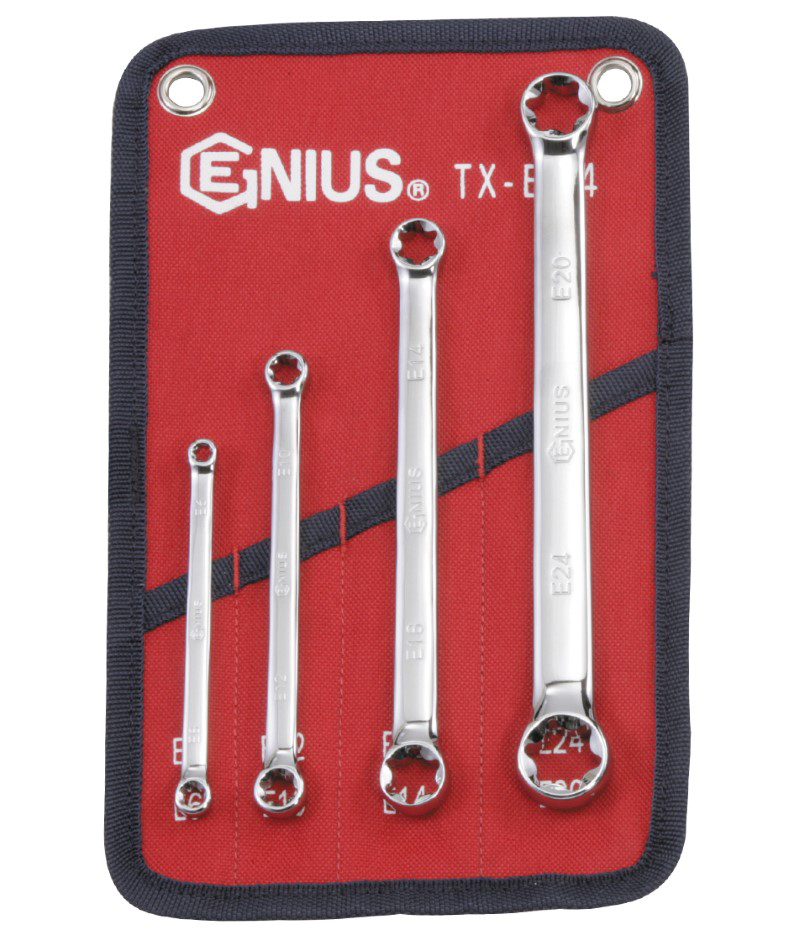 SET OF 6 4-POINTED STAR WRENCHES - Récréashop