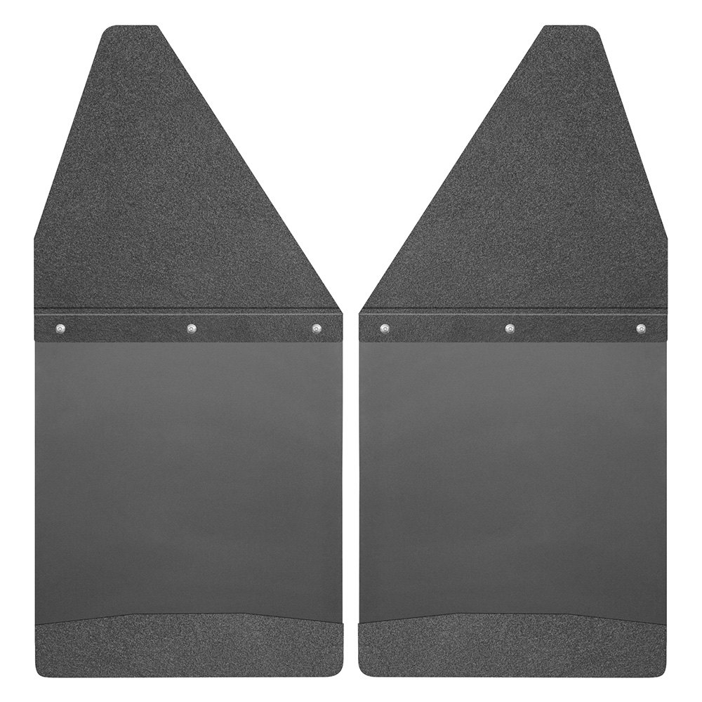 Garde-Boues Kick Back 12" Large Noir Silv/Sier 1500 99-20 - Récréashop