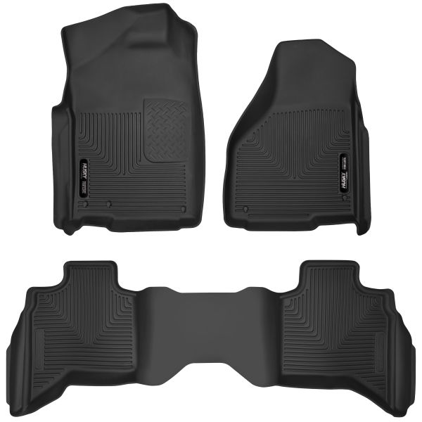 X-act Contour Tapis Av/Arr Noir 1500 QuadCab 02-18 - Récréashop