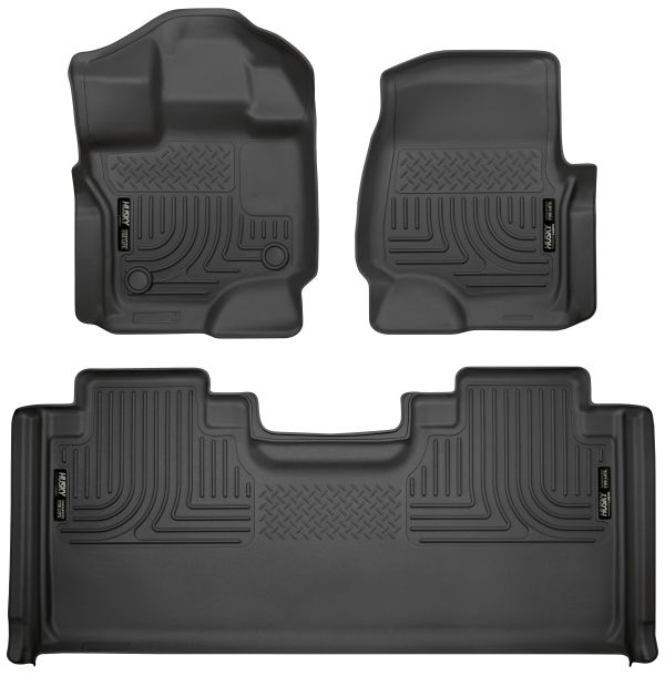 Weatherbeater Tapis Av/Arr Noir Ford F-150 SC 15-21 - Récréashop