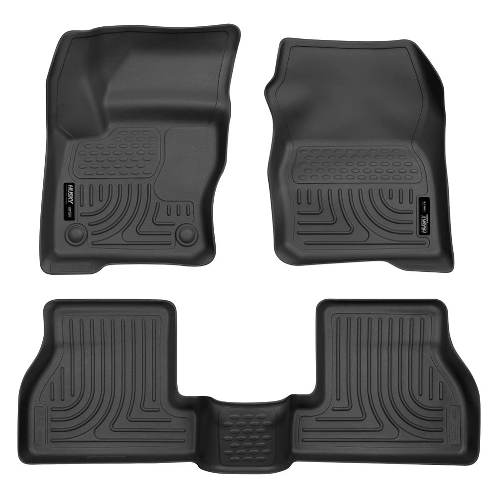 Weatherbeater Tapis Av/Arr Noir Ford Focus 12-15 - Récréashop