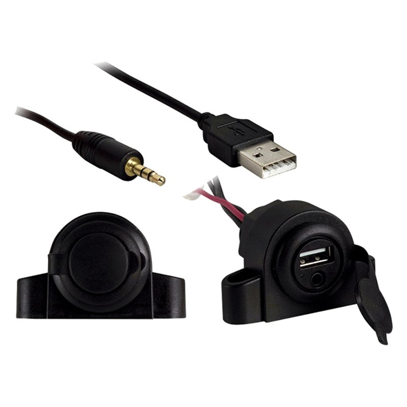 AUD.INPUT W/USB CHARGING EXT. - Récréashop