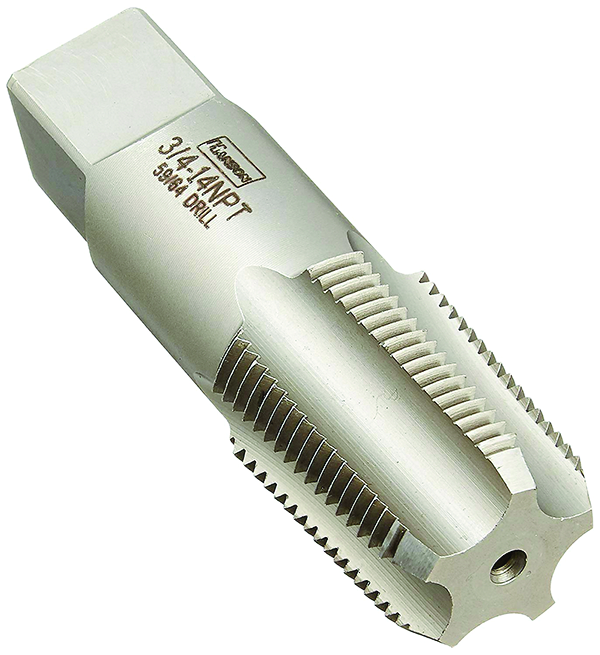 TARAUD EMB.TUYAU 1/4"-18 NPT - Récréashop