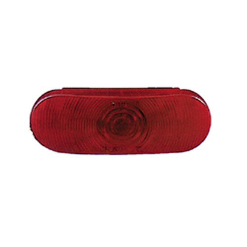 OVAL LIGHT STOP/TURN RED 6\",",",2.3700" - Récréashop