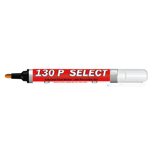 MARQUEUR PEINTURE INDUSTRIEL130P BLANC - Récréashop