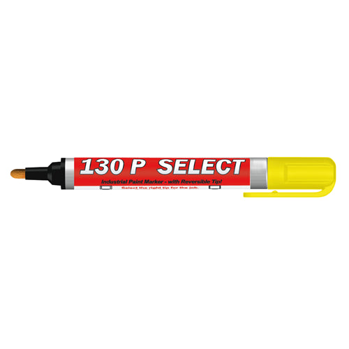 MARQUEUR PEINTURE INDUSTRIEL 130P JAUNE - Récréashop