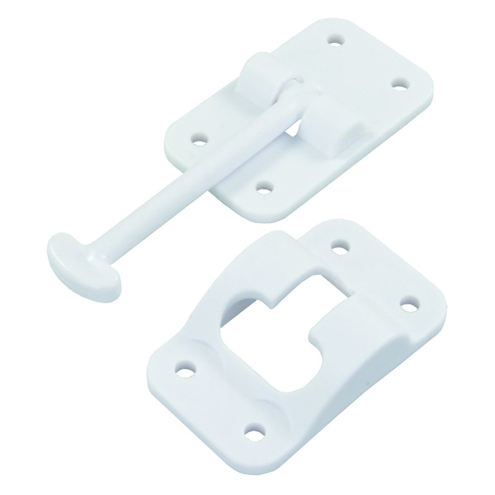 3-1/2" T-STYLE DOOR HOLDER POLAR WHITE - Récréashop