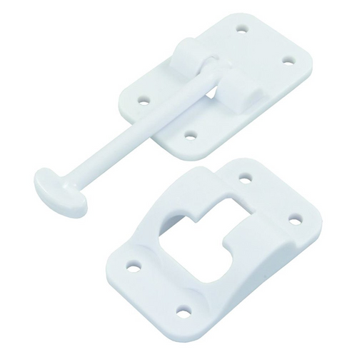 3-1/2" T-STYLE DOOR HOLDER POLAR WHITE - Récréashop