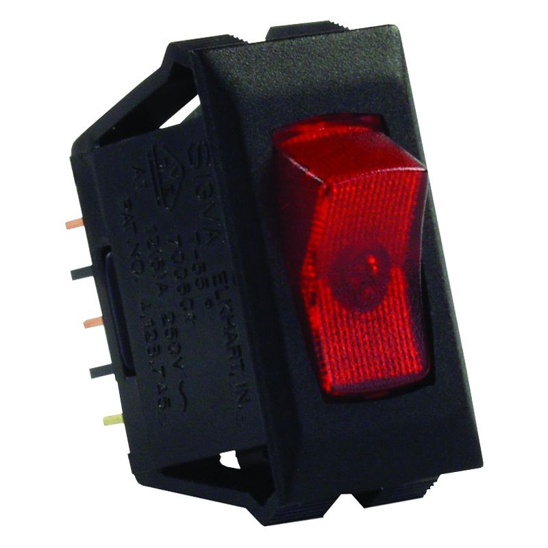 INTERR. 12V ROUGE/NOIRE - Récréashop