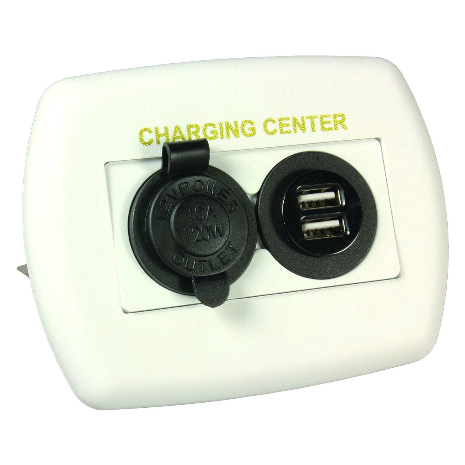STATION RECHARGE 12V/USB BLANC - Récréashop