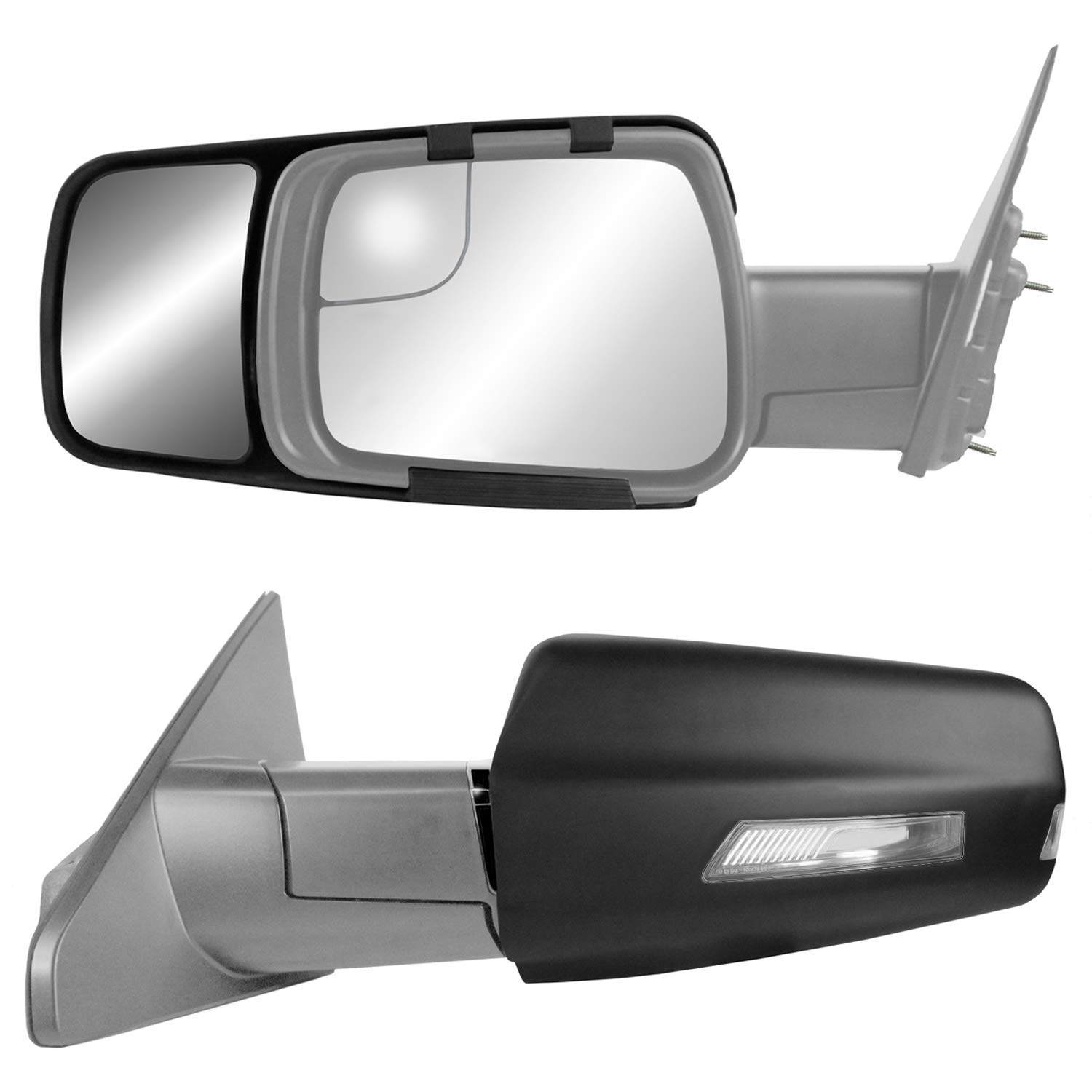 Snap N Zap Towing Mirror Ram 1500 19-21, New Style - Récréashop