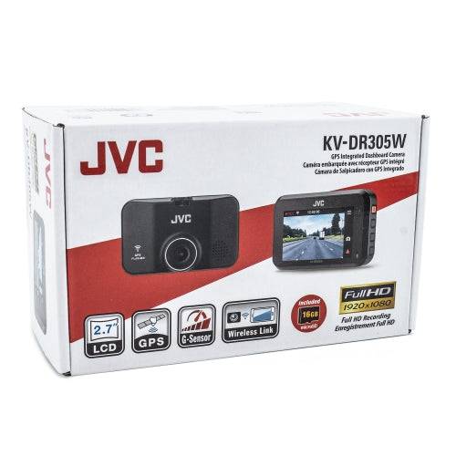 Caméra de tableau de bord JVC avec GPS intégré - Récréashop