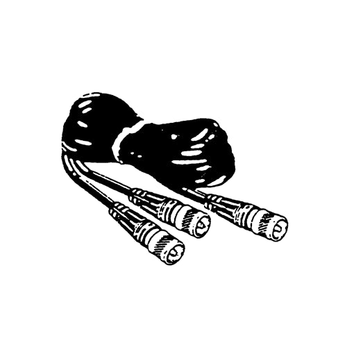 CABLE 12' RG58AU DOUBLE - Récréashop