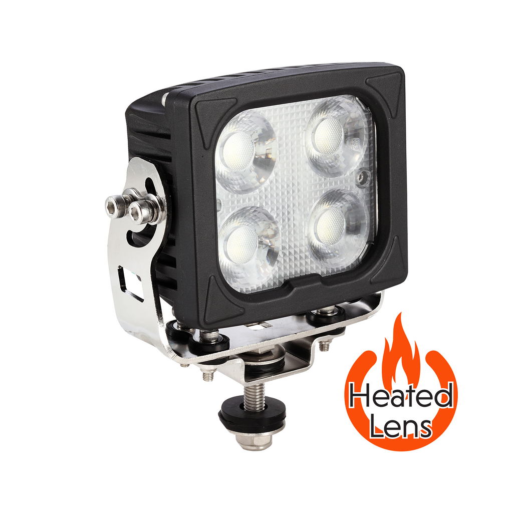 LUMIERE DEL CHAUFFANTE 4.75" X 4" AVEC CONNECTEUR DEUTCH - Récréashop