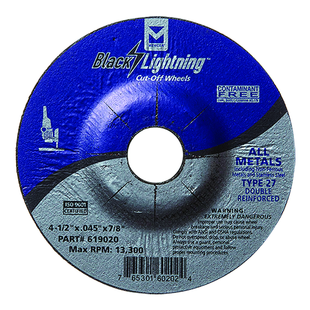 DISQUE ABRASIF 4-1/2" x .045 x 7/8" Type 27 - Récréashop