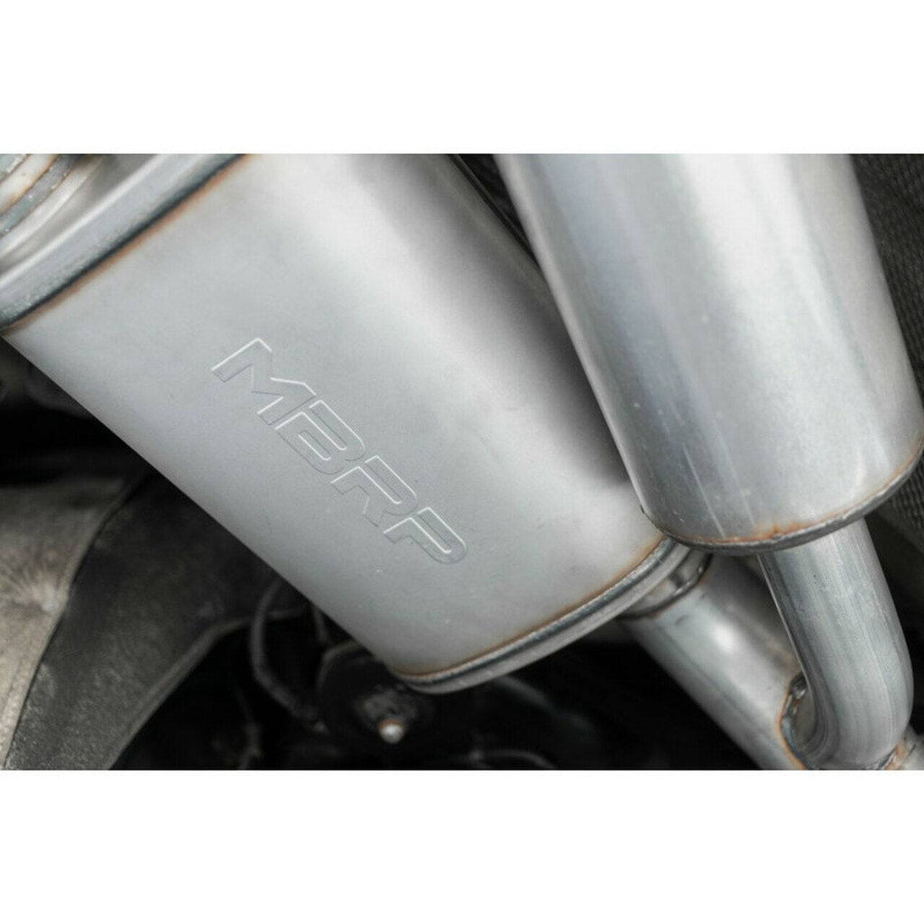 T304 SS 2.5" CatBackDual Rr Exit Stinger 3.3L RWD/AWD 18-21 - Récréashop