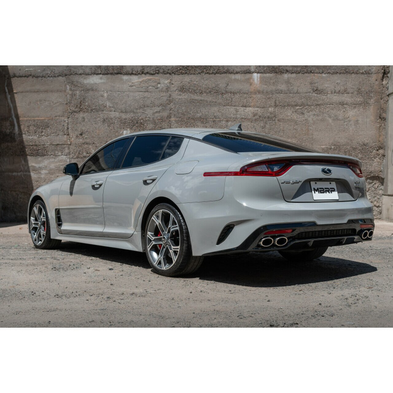 T304 SS 2.5" CatBackDual Rr Exit Stinger 3.3L RWD/AWD 18-21 - Récréashop