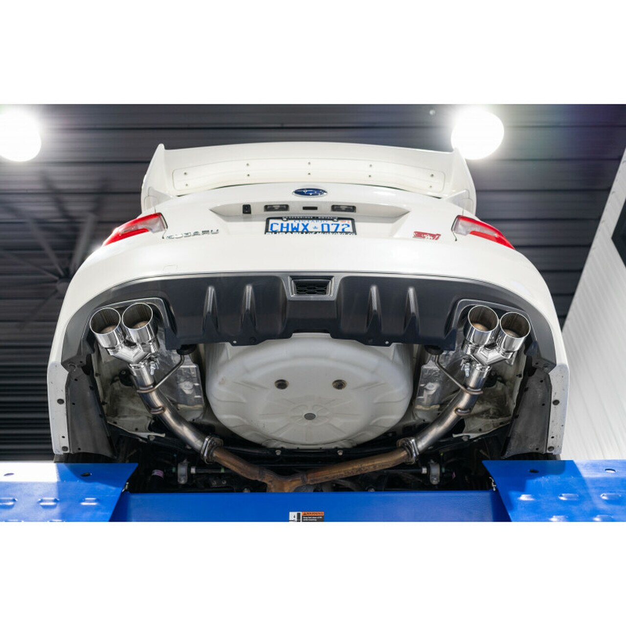 T304 SS 2.5"AxleBackDualSplit Rr Exit WRX2.0L/STI2.5L  15-21 - Récréashop